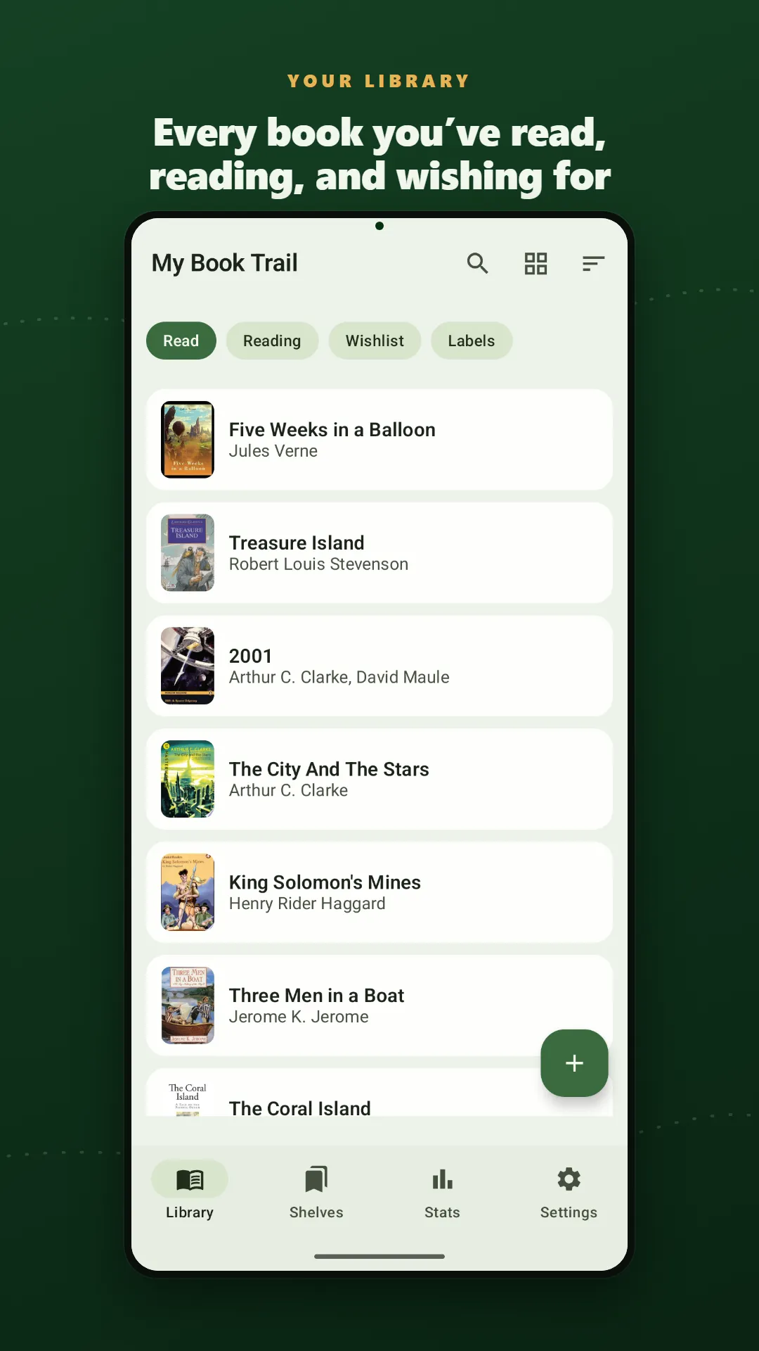 My Book Trail screenshot 1